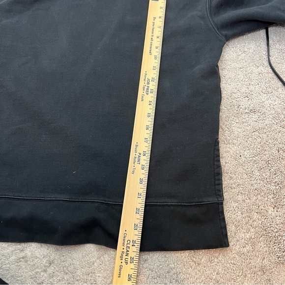 Athleta Sweatshirt Women's Small Mock Funnel Neck Black Pull Over Workout Casual - Picture 9 of 9